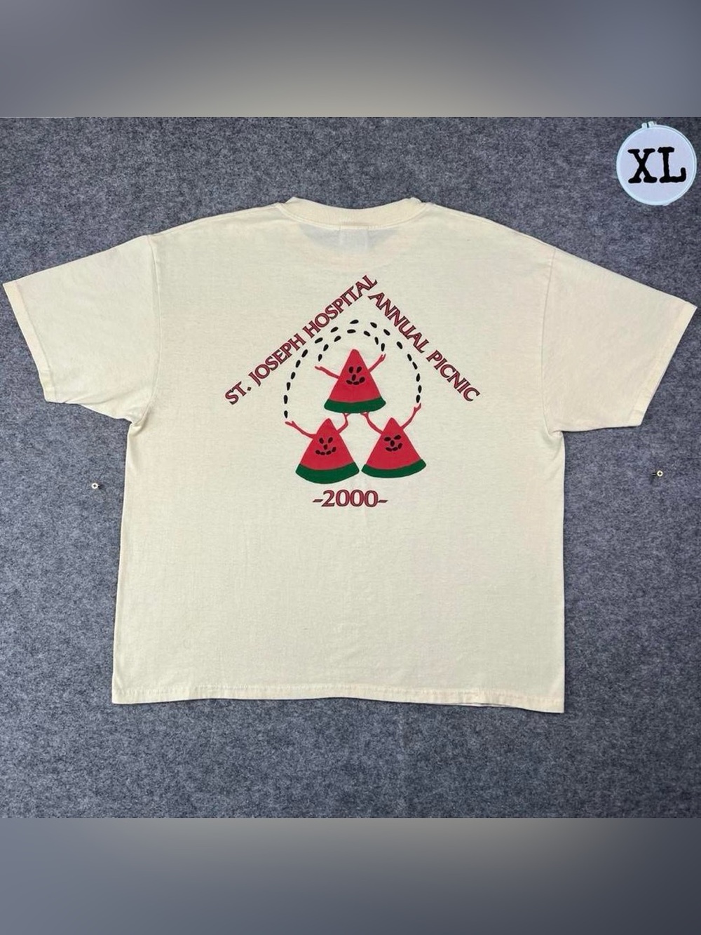 Vintage St. Joseph’s Hospital Picnic Tee Shirt